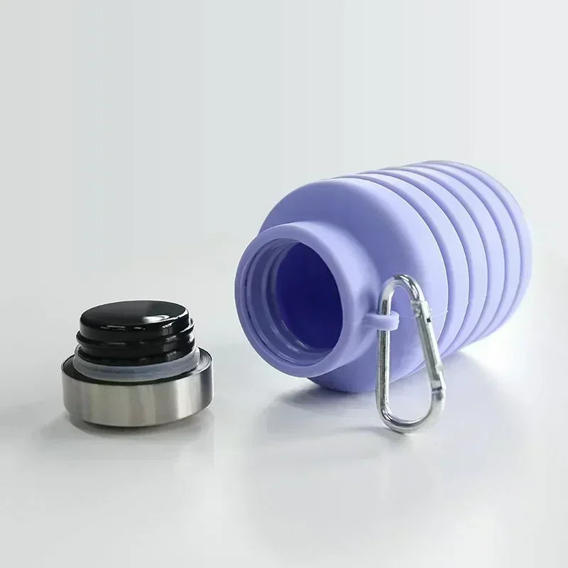 New!! Portable Silicone Water Bottle