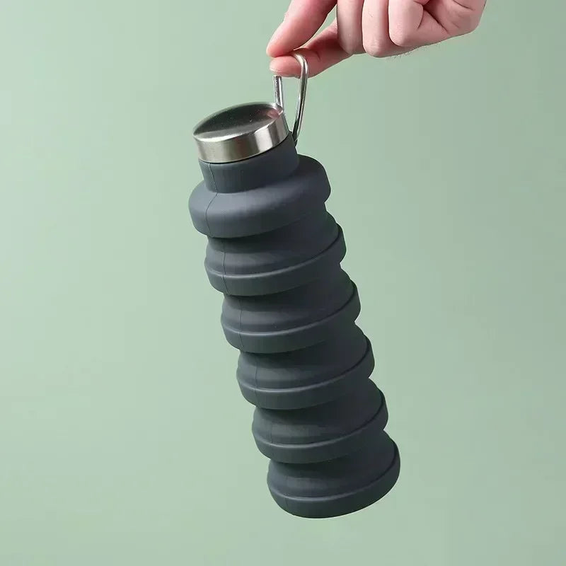 New!! Portable Silicone Water Bottle