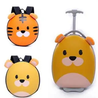 Kids Travel Suitcase Cartoon Suitcase