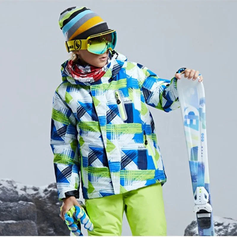 -30 Degrees Winter Children Ski Suit