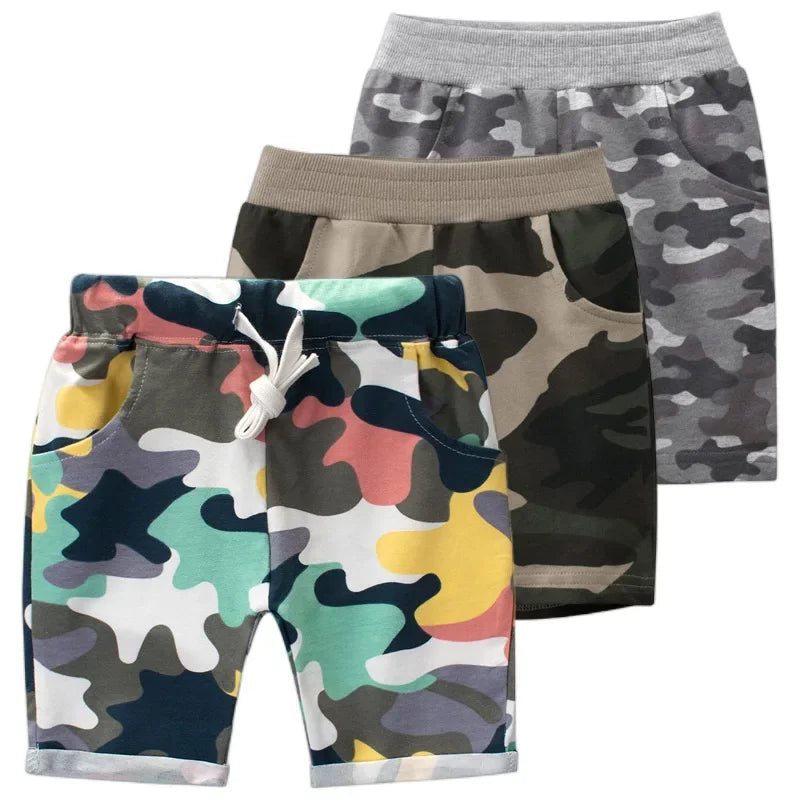 Boys Camouflage Shorts