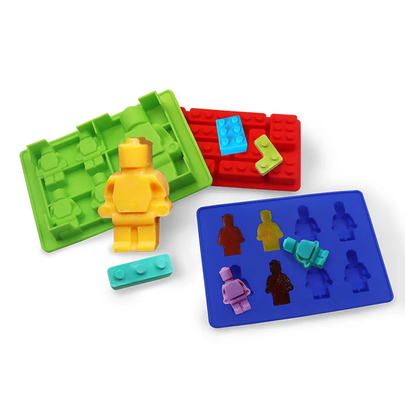 Silicone Mold Mini-figure Building Block