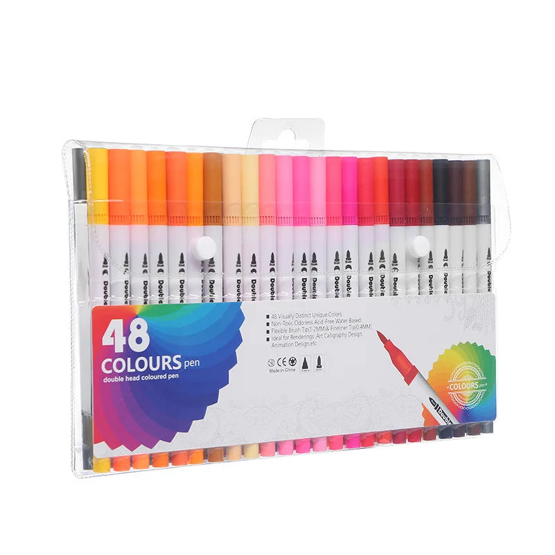 12-100 PCS Colored Markers