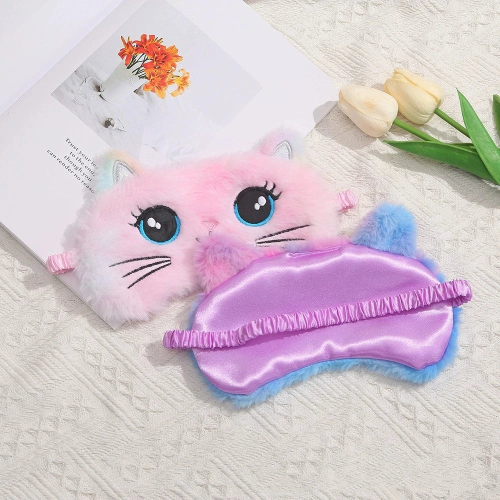 Cute Plush Sleeping Mask