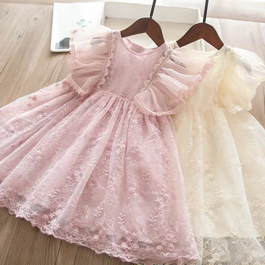 Elegant Girls Lace Dress