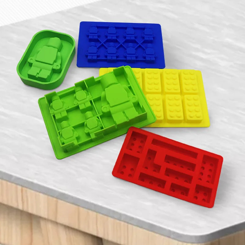 Silicone Mold Mini-figure Building Block