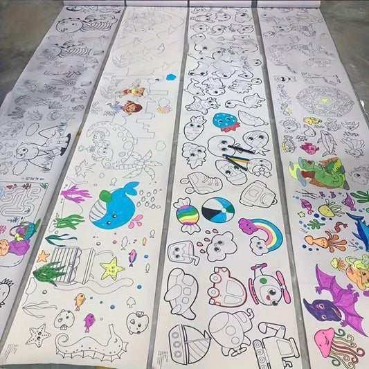 Children Graffiti Scroll