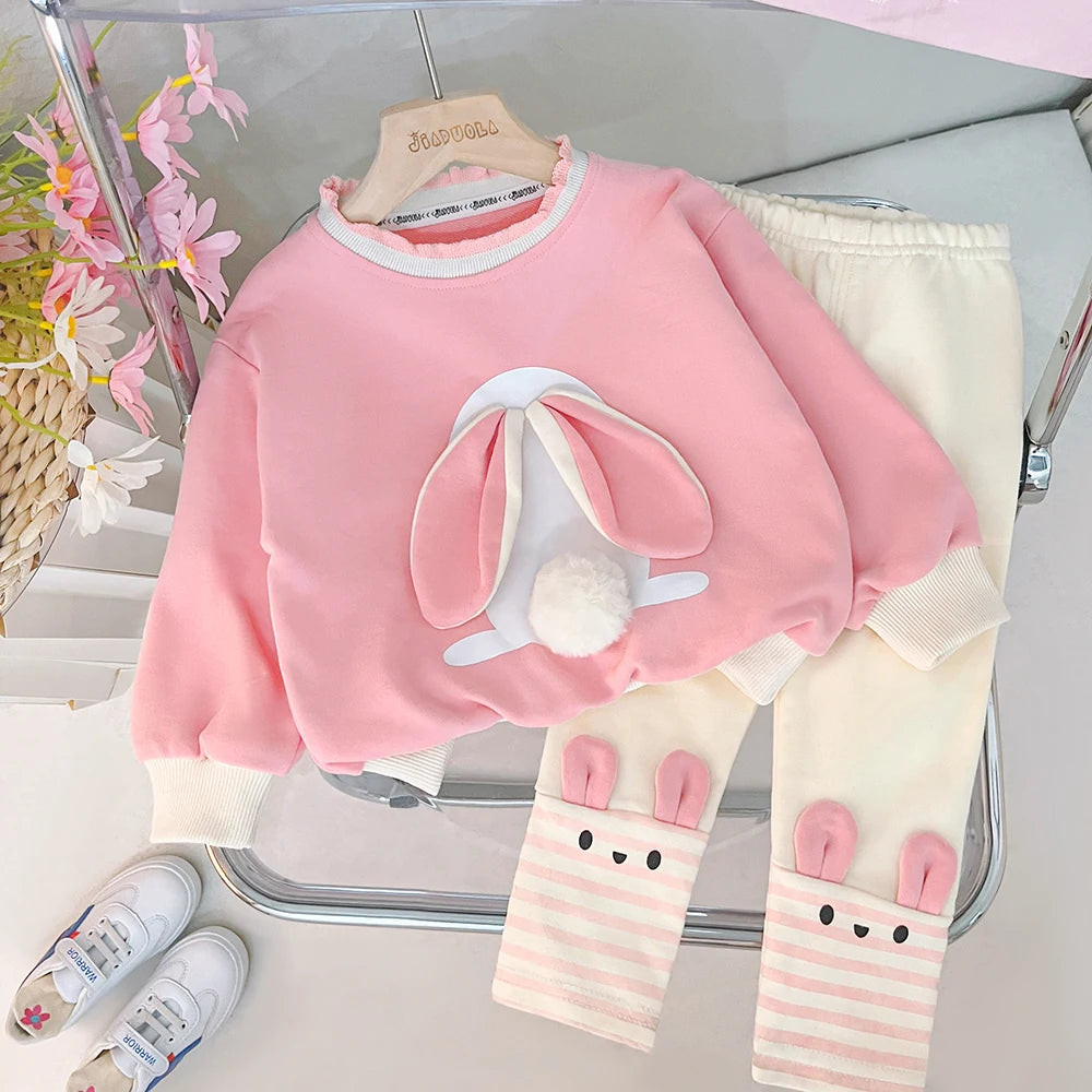 Cute Cartoon Rabbit 2pc set