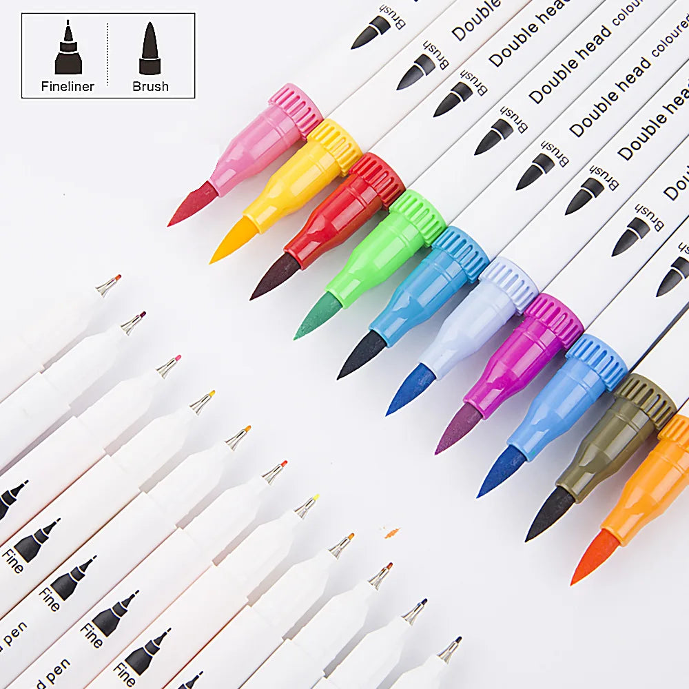 12-100 PCS Colored Markers