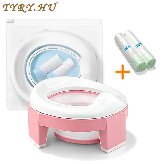 Portable Silicone Baby Potty