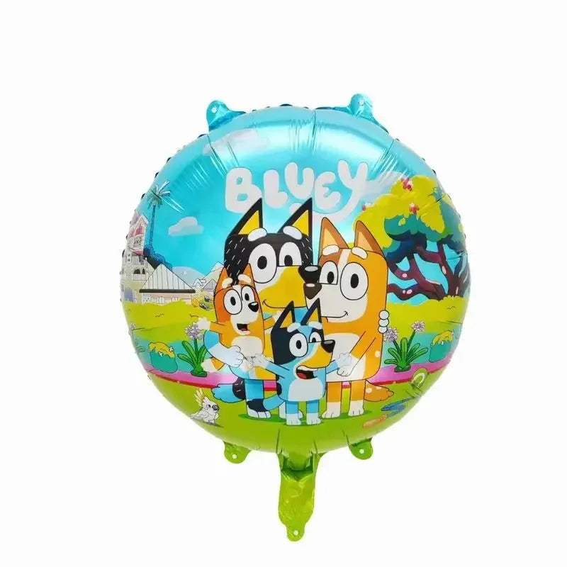 New 2024 Bluey Aluminum Film Balloon