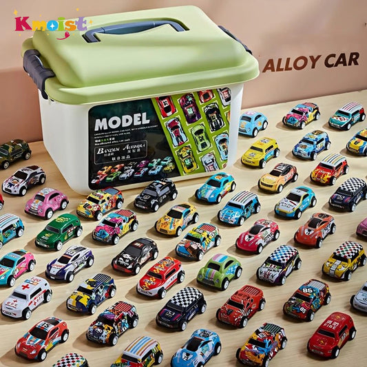 Storage Box filled with  Diecast Cars