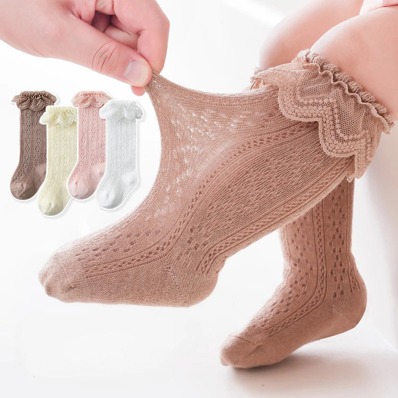 Lace Princess Knee High Socks