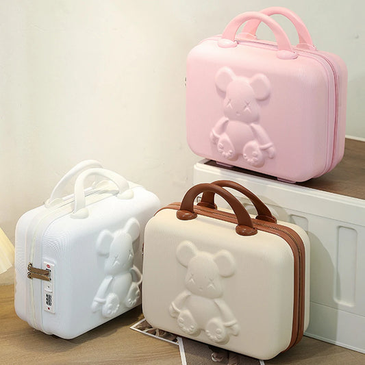 Bear Mini Portable Carrying Suitcase