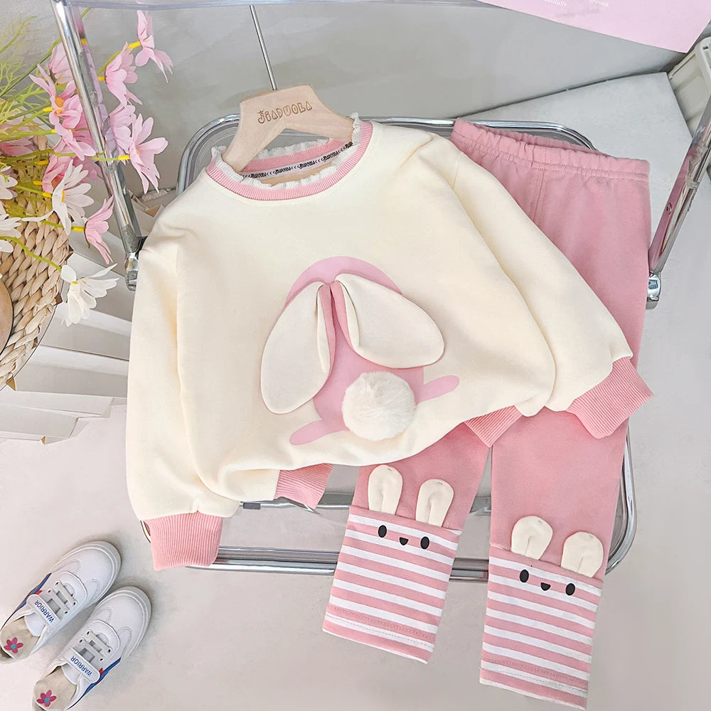 Cute Cartoon Rabbit 2pc set