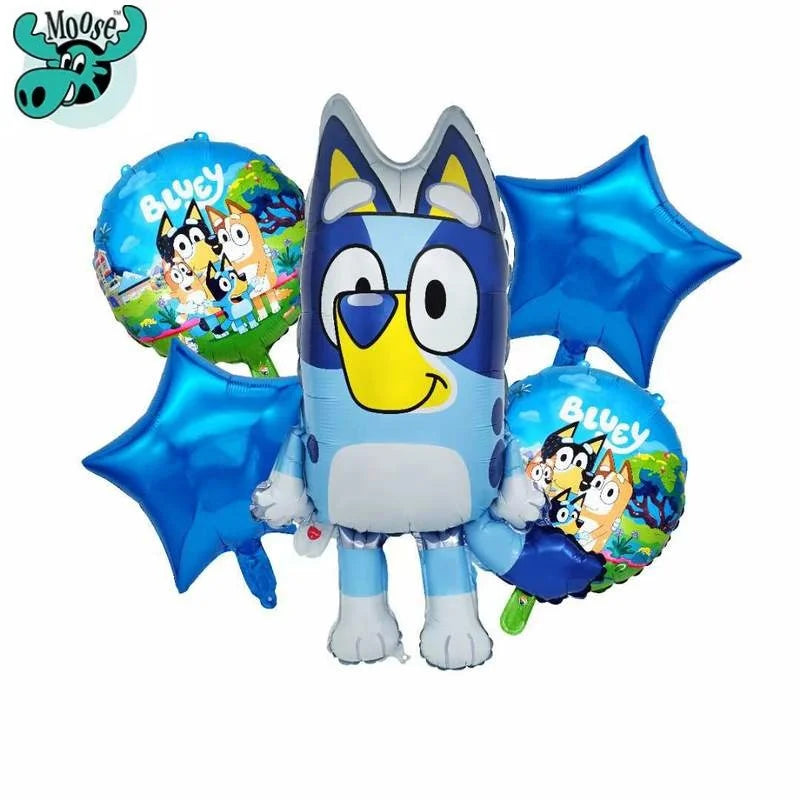 New 2024 Bluey Aluminum Film Balloon