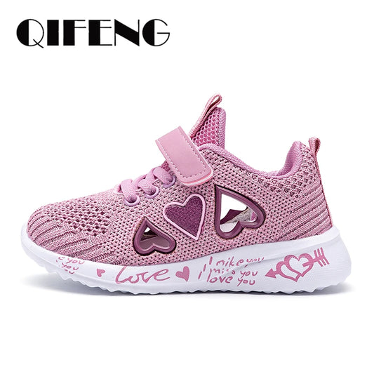 Girls Casual Shoes Light Mesh Sneakers