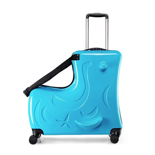 Children Rolling Luggage Spinner Suitcase